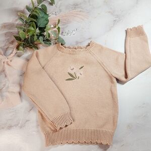 Jamie Kay "Dusky Rose Petite Goldie" Audrey Jumper / Sweater, Size 1 - 12-18 Mo